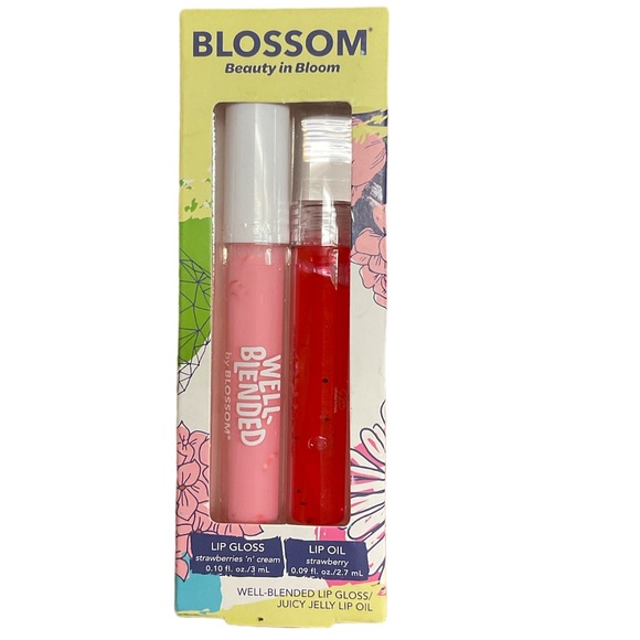 Blossom Bundle: aromatherapy steamers, Lip Gloss, & Eye Serum and Face Oil NWT - Picture 4 of 7